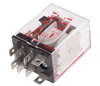 Product image for Non indicating relay, 10A DPDT 24Vac