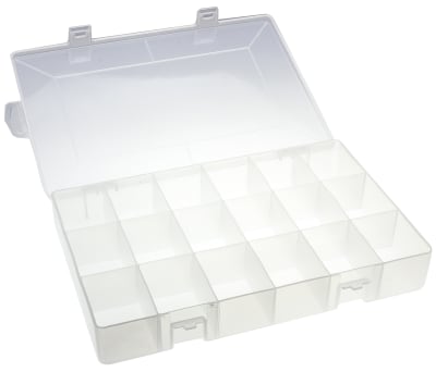 Product image for TRANSLUCENT STORAGEBOX18COMPARTMENT 1PCS