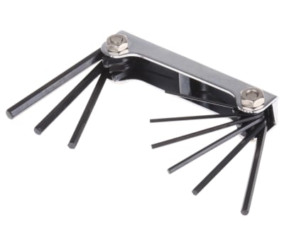 Product image for 9pcs imperial small penknife hex key set