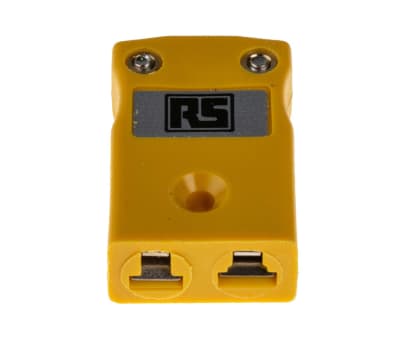 Product image for Type K Yellow miniature socket 4mm cable