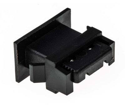 Product image for Type J Black miniature panel socket