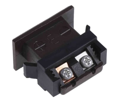 Product image for Type T Brown miniature panel socket