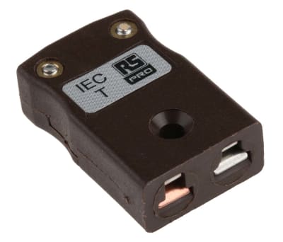 Product image for Type T Brown miniature socket 4mm cable