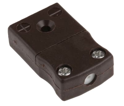 Product image for Type T Brown miniature socket 4mm cable