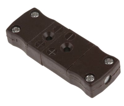 Product image for Type T Brown miniature plug & socket