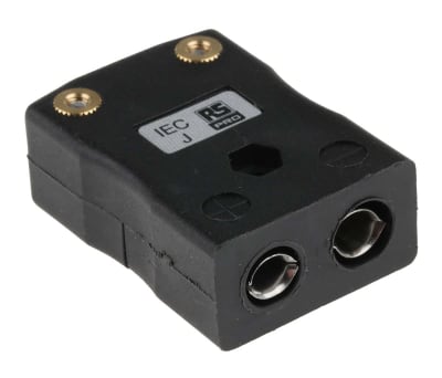 Product image for Type J Black in line socket 6.5mm cable