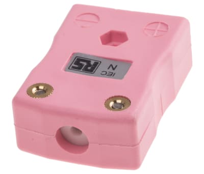 Product image for Type N Pink in line socket 6.5mm cable