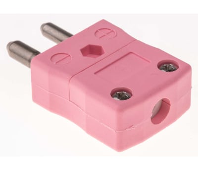 Product image for Type N Pink in line plug 6.5mm cable