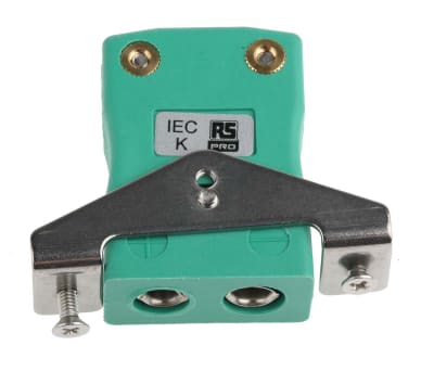 Product image for Type K Green panel socket inc bracket