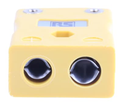 Product image for Type K Yellow in line socket 6.5mm cable