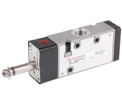 Product image for V61 3/2 SOLENOID OP WITH AIR RETURN,G1/4