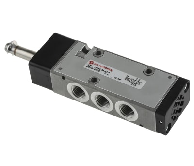 Product image for V61 5/2 SOLENOID OP WITH AIR RETURN,G1/4