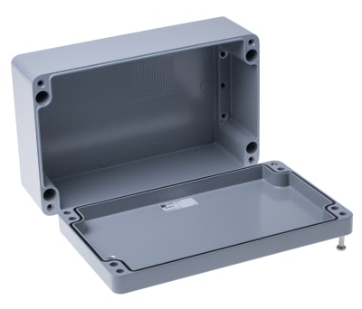 Product image for ALUMINIUM ENCLOSURE, GREY, ,260X160X90MM