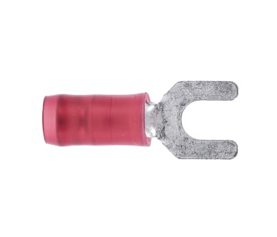 Product image for Spade terminal, PIDG,red,AWG 22-16, M3.5