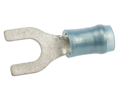 Product image for Spade terminal, PIDG,blue, AWG 16-14, M5