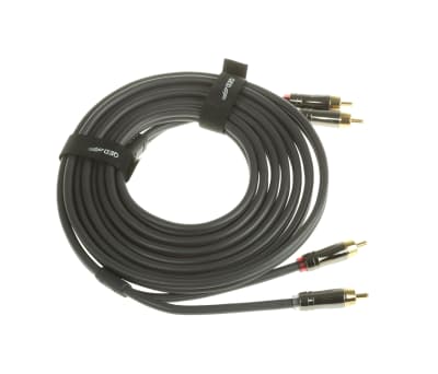 Product image for Qunex1 professional stereo phono lead,3m