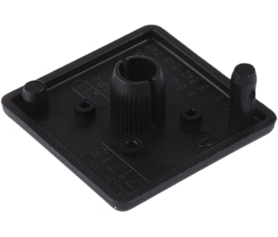 Product image for BLACK PA CAP FOR STRUT PROFILE,40X40L