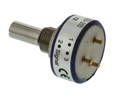 Product image for 357-2-0 1turn precision pot,20K lin 22mm