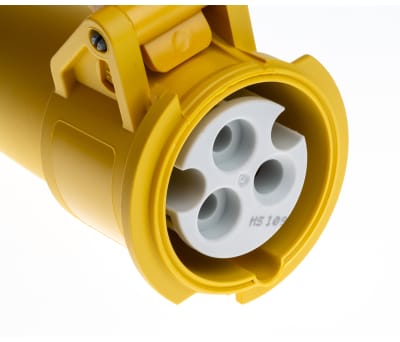 Product image for 2P+E MENNEKES(R)STRAIGHT SOCKET,16A 110V