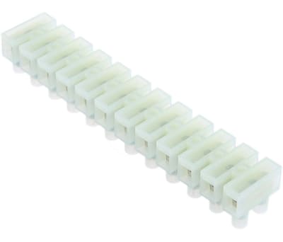 Product image for 12 way leaf screw terminal block