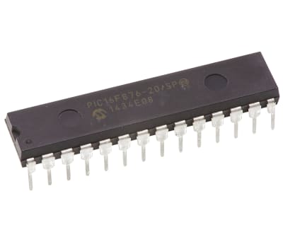 Product image for Microcontroller,PIC16F876-20/SP 20MHz