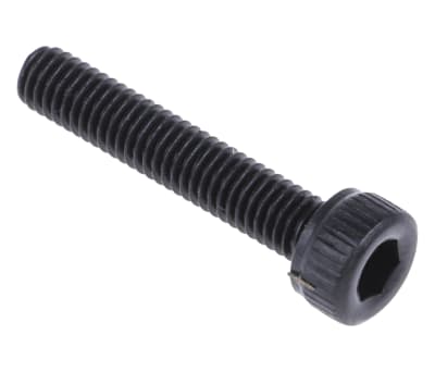 Product image for Blk steel socket head cap screw,M3x16mm