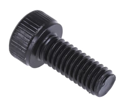 Product image for Blk steel socket head cap screw,M4x10mm