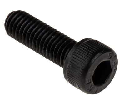 Product image for Blk steel socket head cap screw,M5x16mm