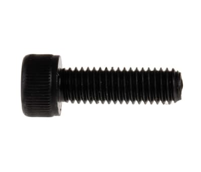 Product image for Blk steel socket head cap screw,M5x16mm