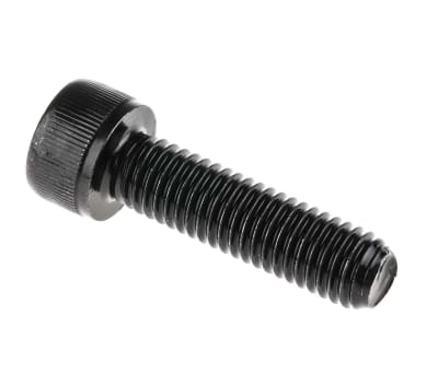 Product image for Blk steel socket head cap screw,M8x30mm