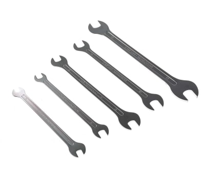 Product image for Open-ended spanner set ultra-slim