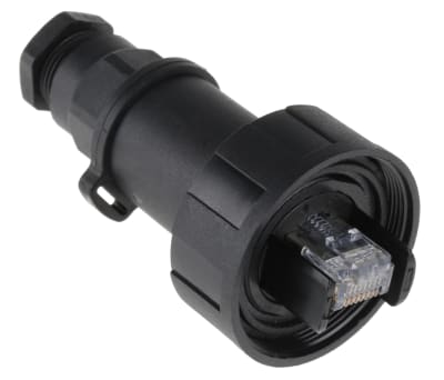 Product image for BUCCANEER IP68CAT5E RJ45 CABLE CONNECTOR