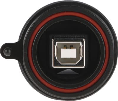 Product image for IP68 B TYPE USB PANEL MOUNT SOCKET