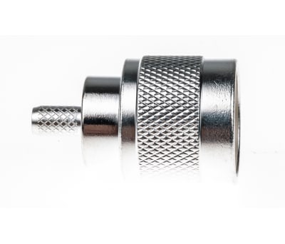 Product image for N SERIES RF COAX 50 OHM CRIMP PLUG,RG-58