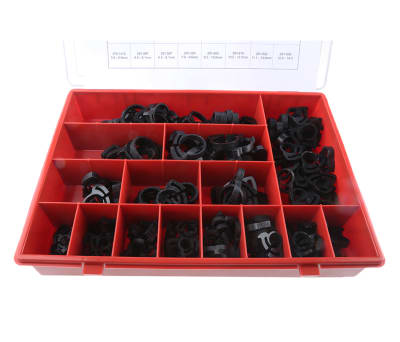 Product image for Nylon 6.6 plastic hose clip kit