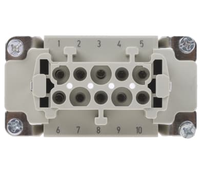 Product image for 2 lever,10 way panel bulkhead socket kit