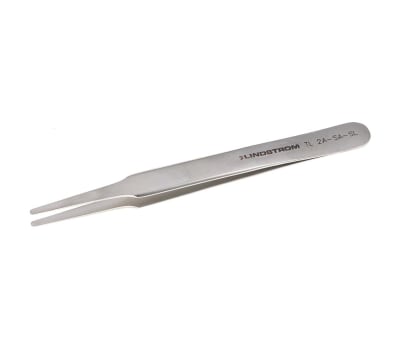 Product image for Bahco 120, Stainless Steel, Rounded, ESD Tweezers