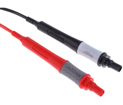 Product image for Megger 1002-001 2 Wire Test Lead Set, For Use With MIT 300 Series