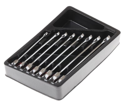 Product image for 8 piece offset gear spanner tray