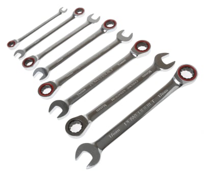 Product image for 8 piece offset gear spanner tray