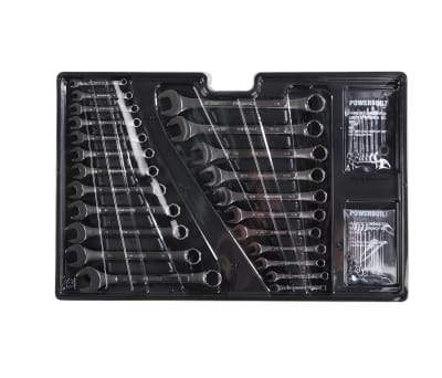 Product image for 43PCS COMBINATION SPANNER TRAY