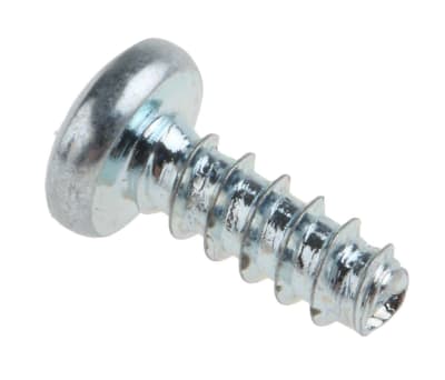 Product image for Pan head thread forming screw,No.6x3/8in