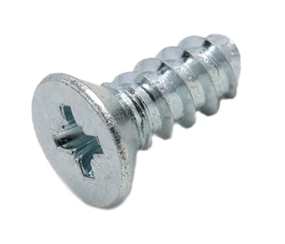 Product image for Csk head thread forming screw,No10x1/2in