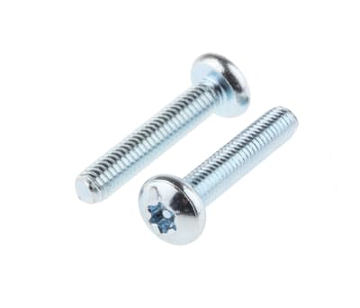 Product image for ZnPt steel tamperproof screw,M5x25mm