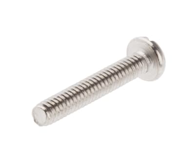 Product image for NIPT BRASS SLOT PAN HEAD SCREW,M2X12MM