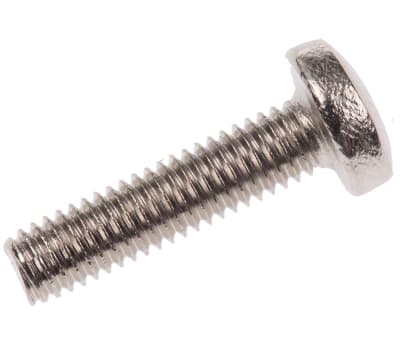 Product image for NiPt brass cross pan head screw,M3x12mm