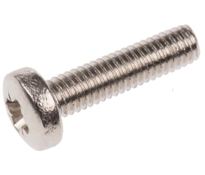 Product image for NiPt brass cross pan head screw,M3x12mm