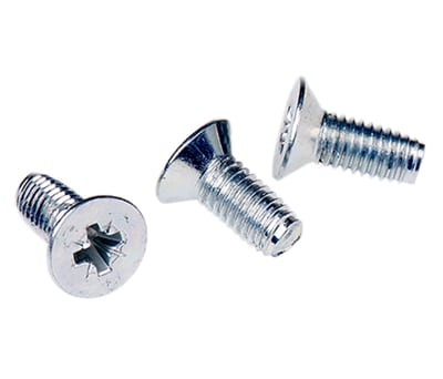 Product image for Csk head metal thread form screw,M5x12mm