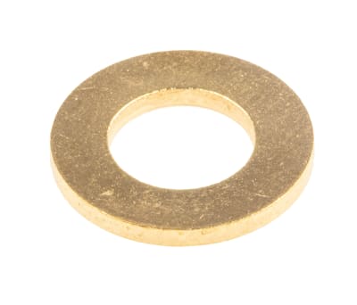 Product image for Self colour brass metric washer,M10