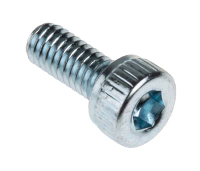 Product image for BZP cap screw,M2.5x6